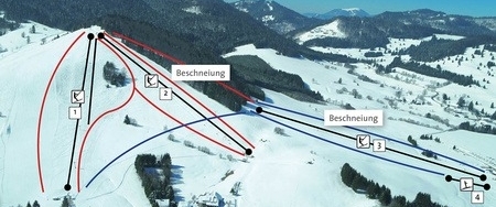 Skilift Spitzenberg und Köpfle 
